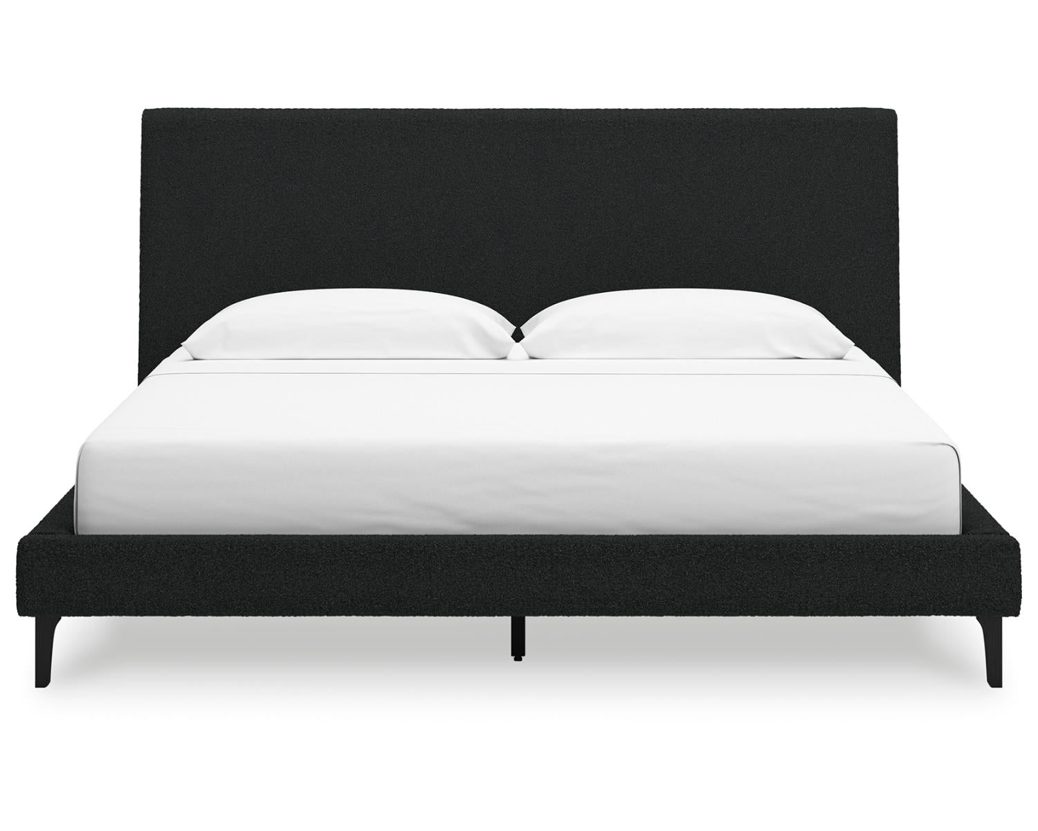 Cadmori King Upholstered Bed with Roll Slats