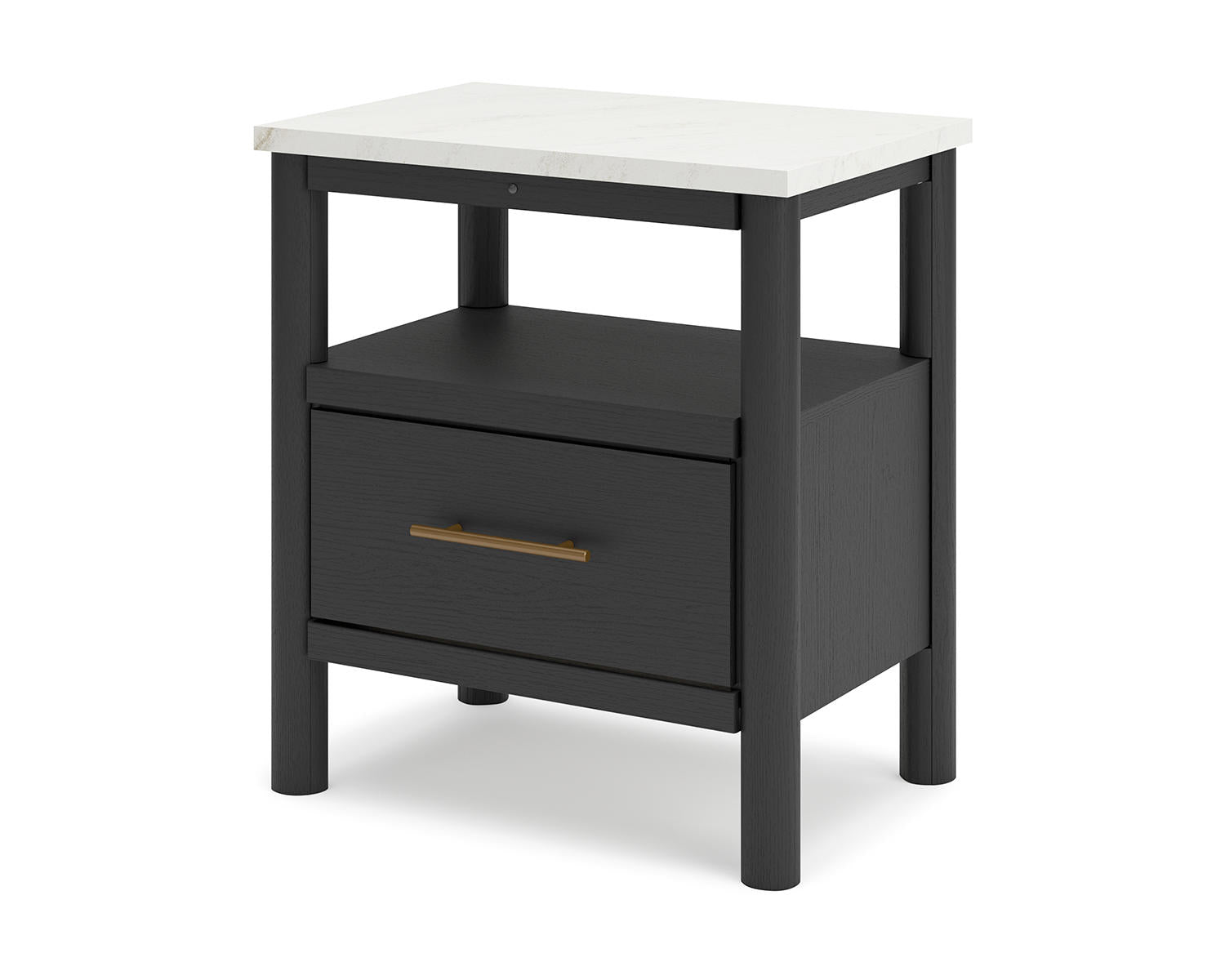 Cadmori King Panel Bed, Dresser, Mirror and Nightstand