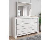 Altyra King Panel Bed, Dresser, Mirror, Chest and Nightstand