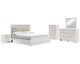 Altyra King Panel Bed, Dresser, Mirror, Chest and Nightstand