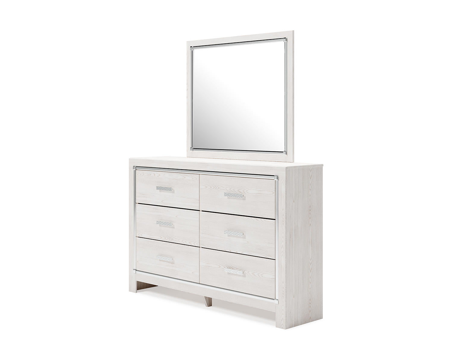 Altyra King Storage Bed, Dresser, Mirror and 2 Chests