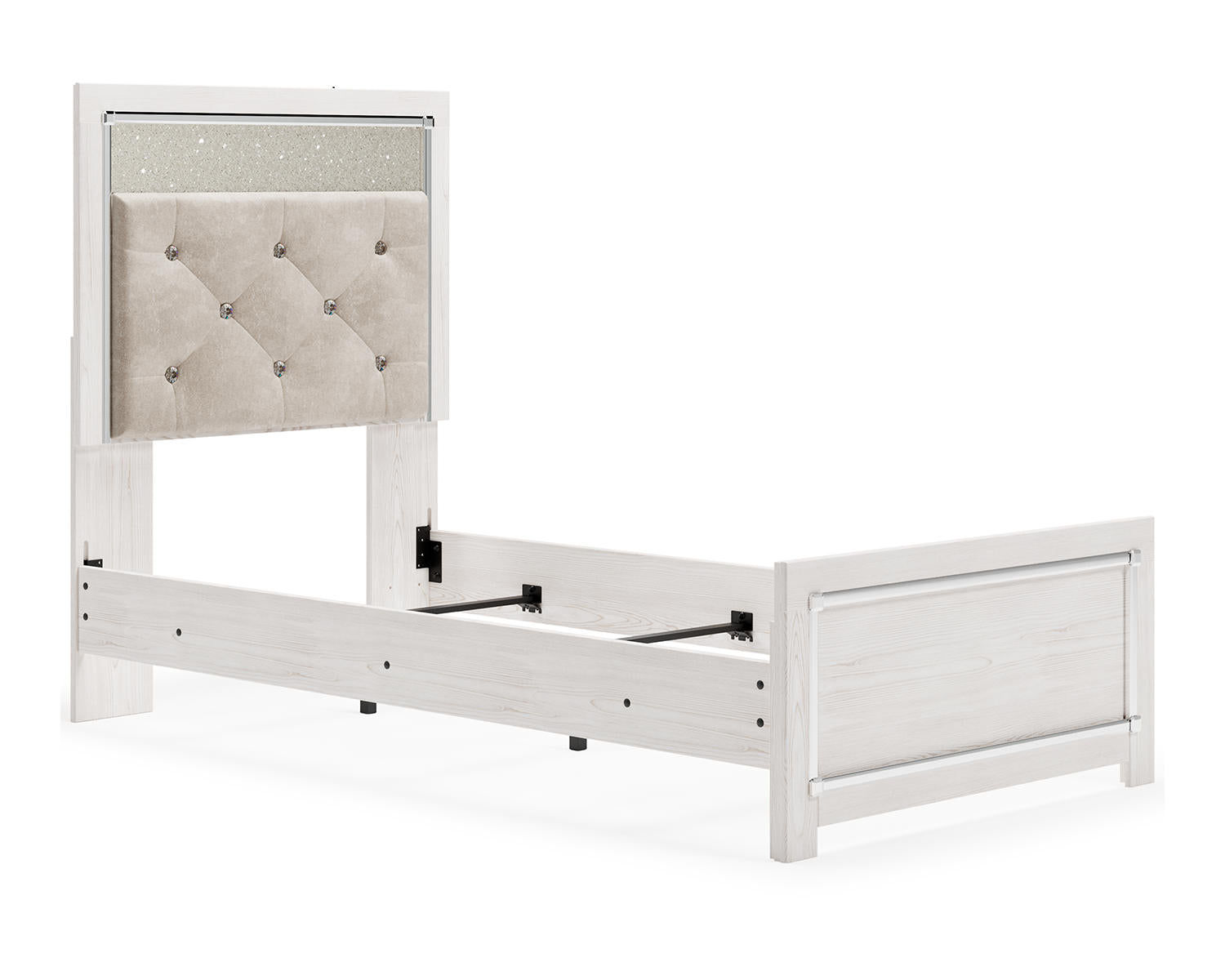 Altyra Twin Panel Bed, Dresser, Mirror and Nightstand
