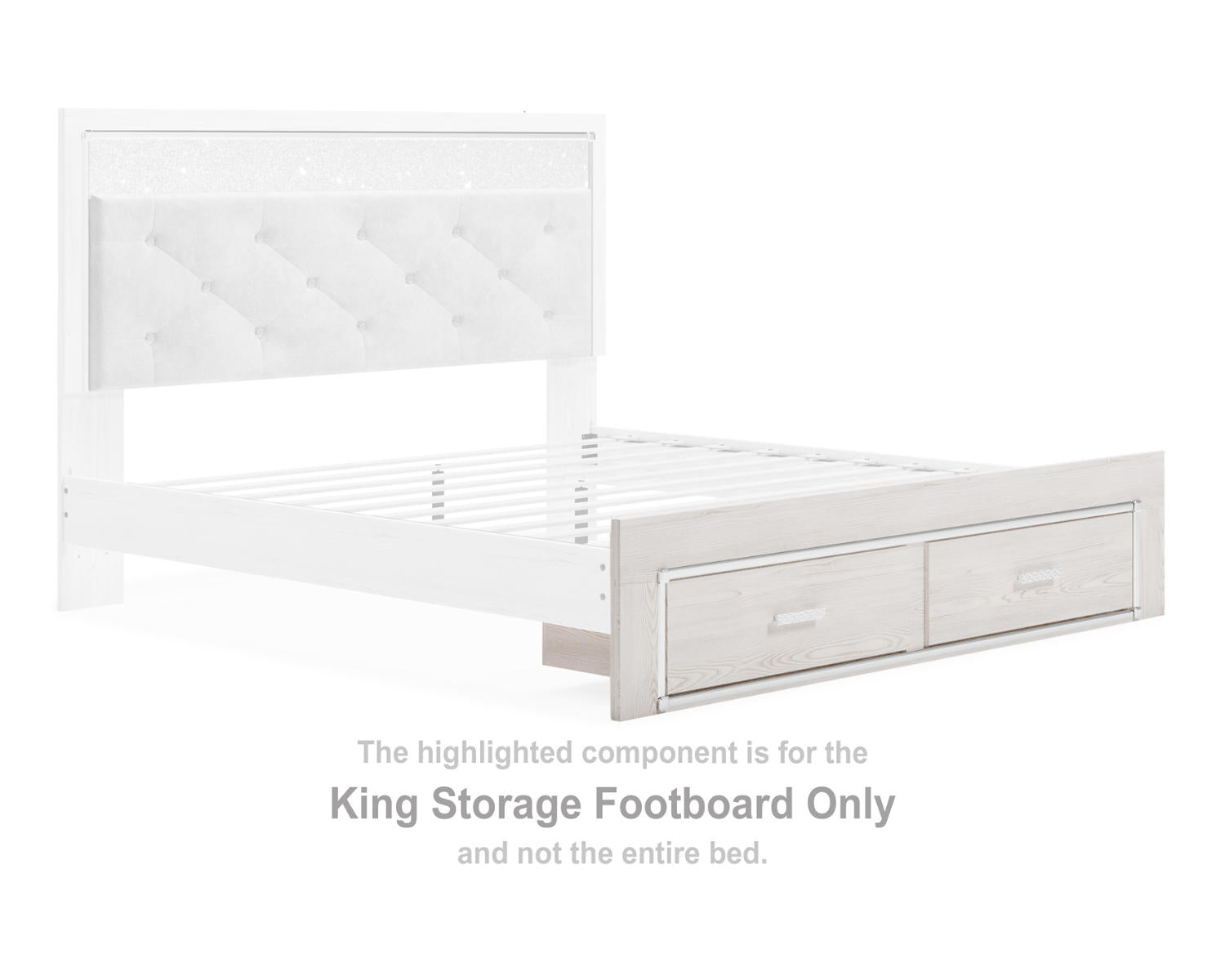 Altyra King Storage Footboard