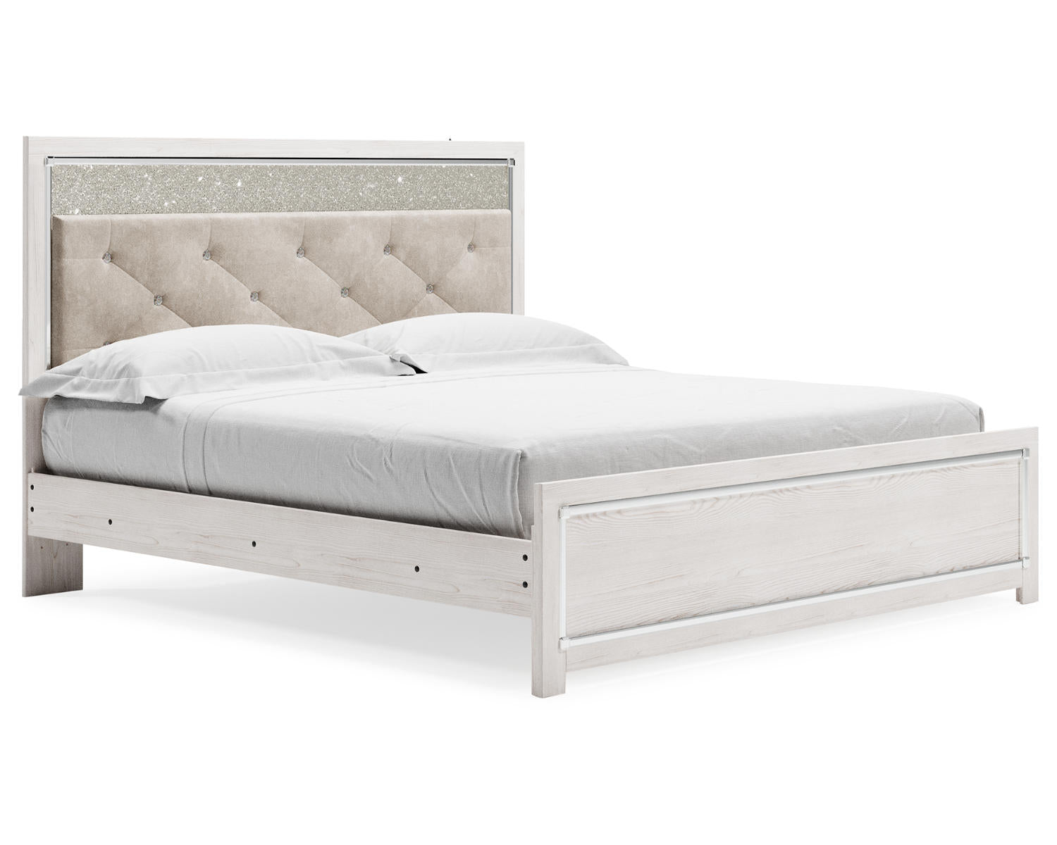 Altyra King Panel Bed, Chest and 2 Nightstands