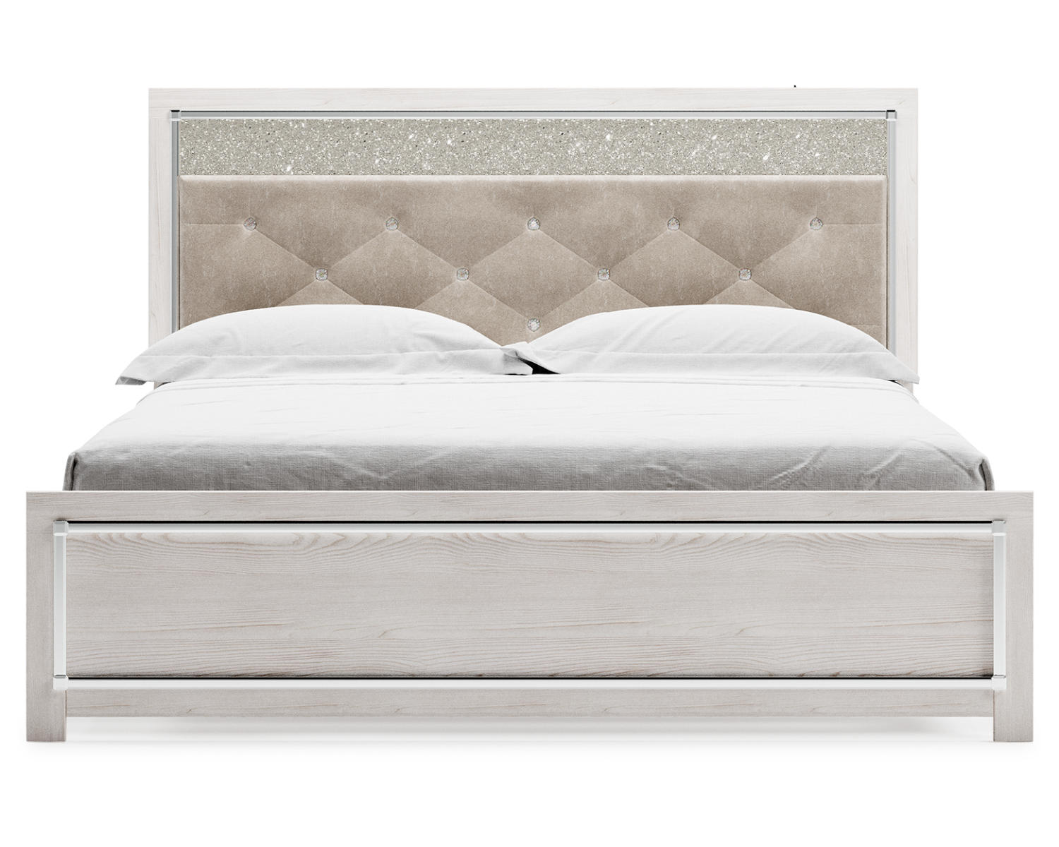 Altyra King Panel Bed, Chest and 2 Nightstands