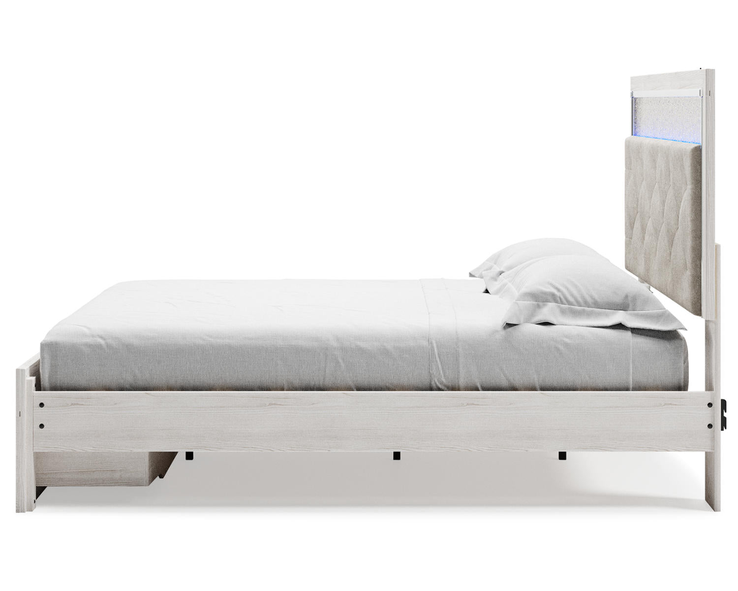 Altyra King Upholstered Storage Bed, Dresser, Mirror and 2 Nightstands