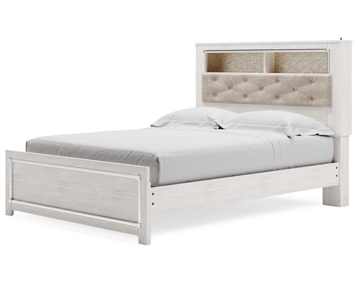 Altyra Queen Panel Bookcase Bed