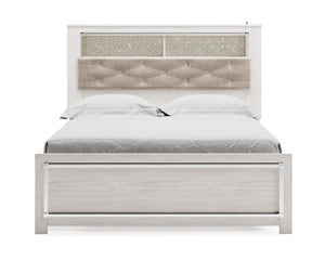 Altyra Queen Panel Bookcase Bed