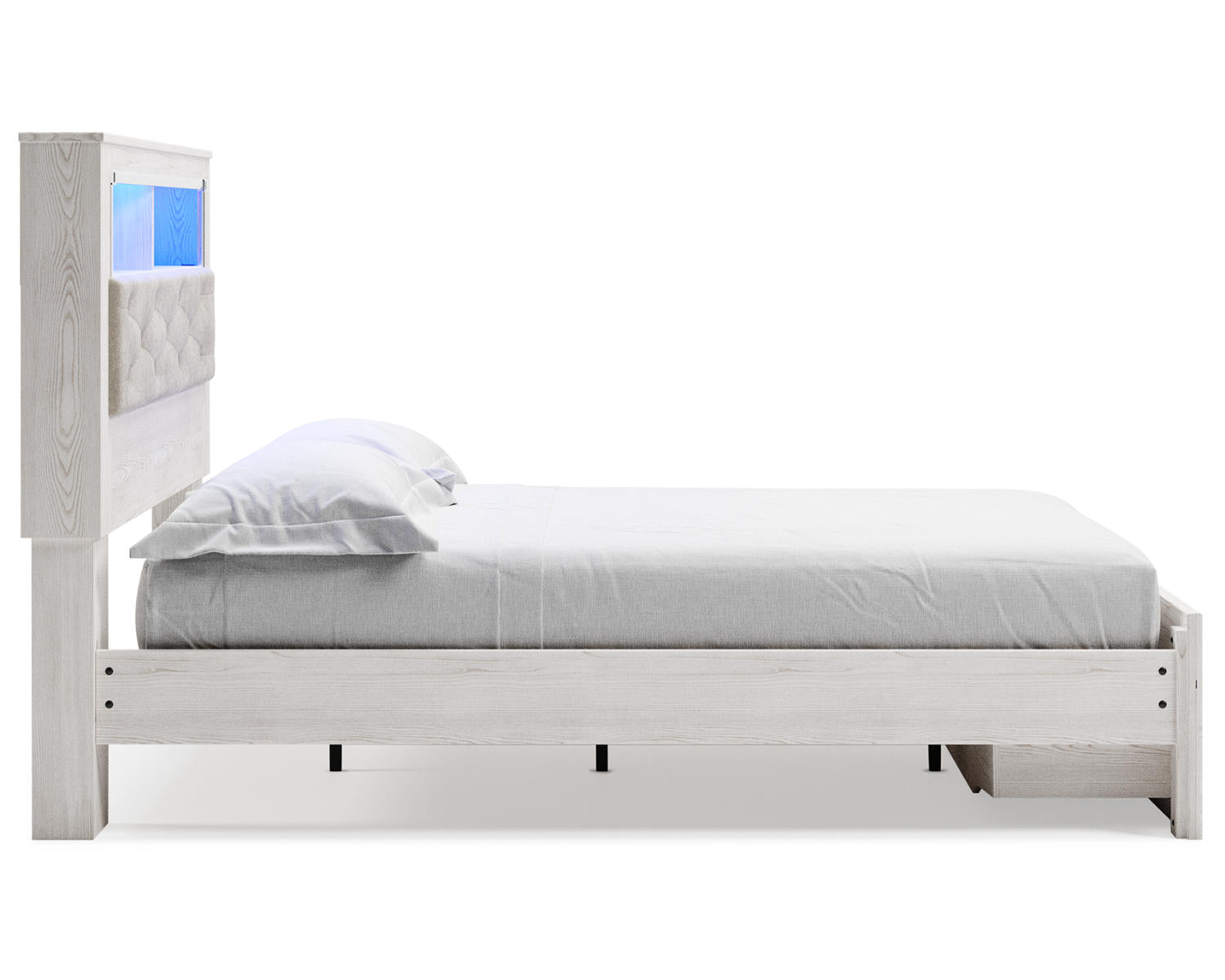 Altyra Queen Panel Storage Bed, Dresser, Mirror and Nightstand