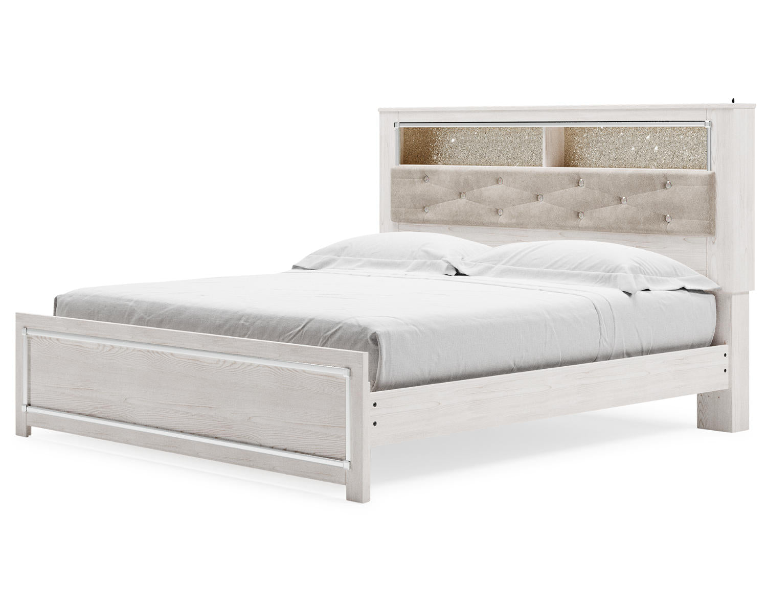Altyra King Panel Bookcase Bed