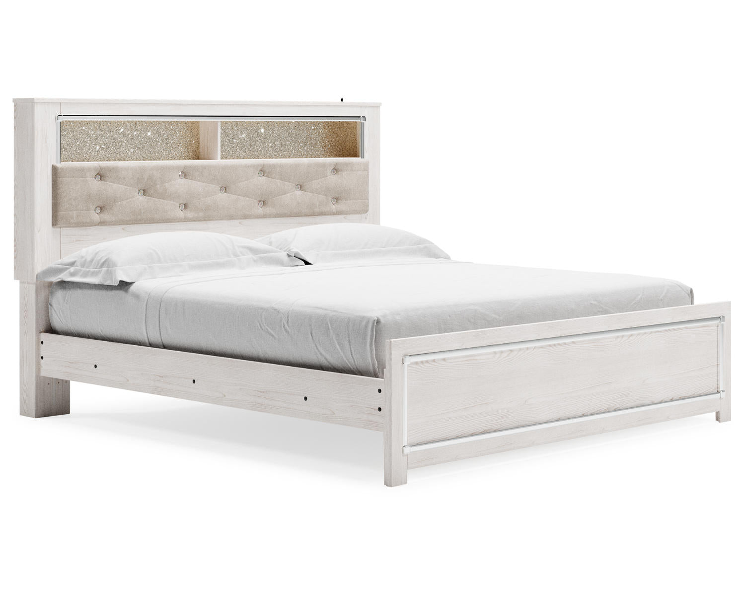 Altyra King Panel Bookcase Bed