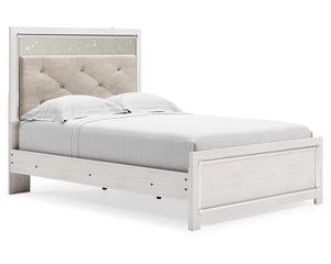 Altyra Full Panel Bed, Dresser, Mirror and Nightstand