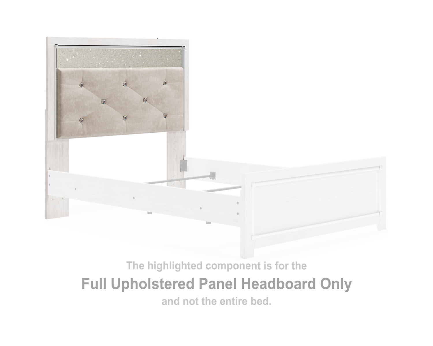Altyra Full Upholstered Panel Headboard