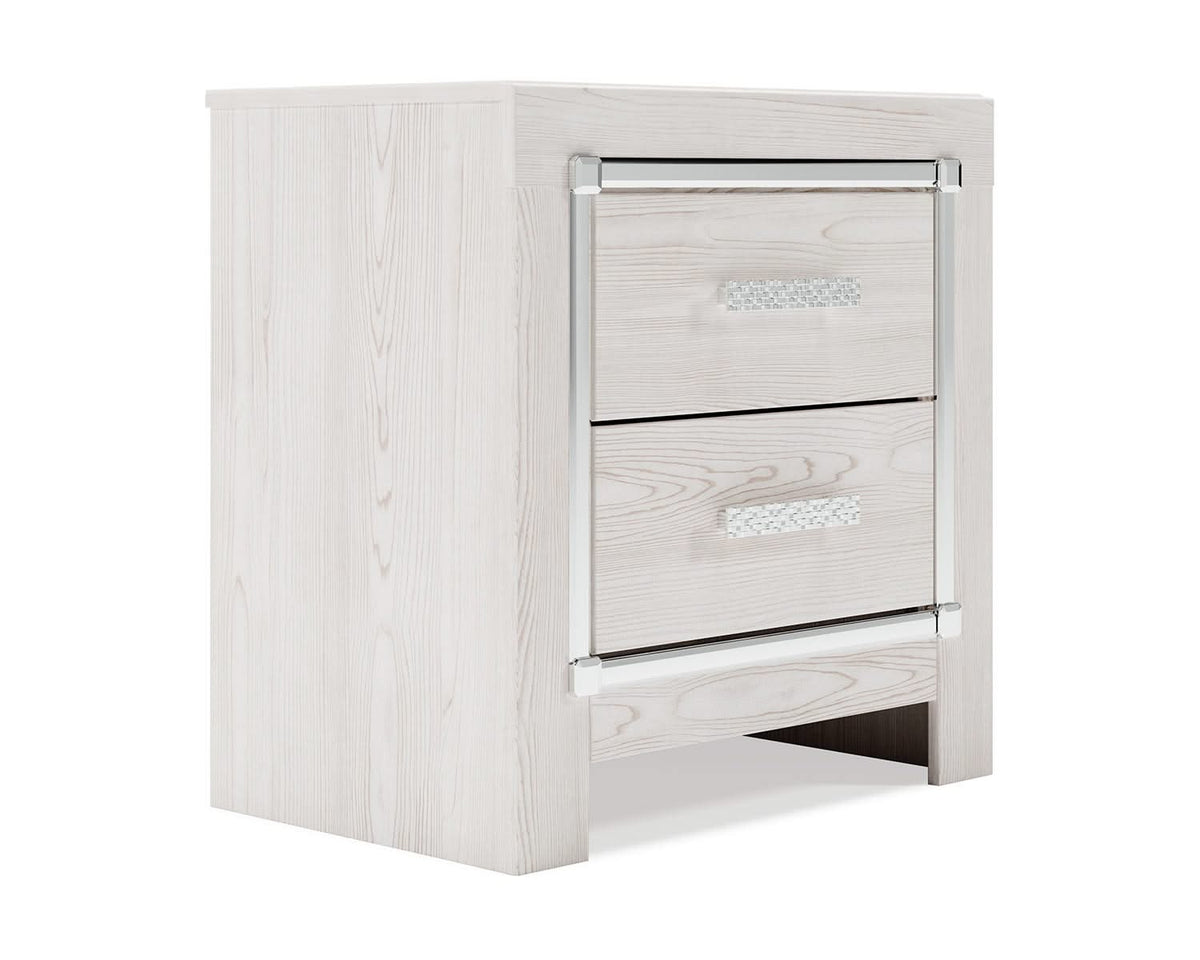 Altyra Full Panel Bed, Dresser, Mirror and Nightstand