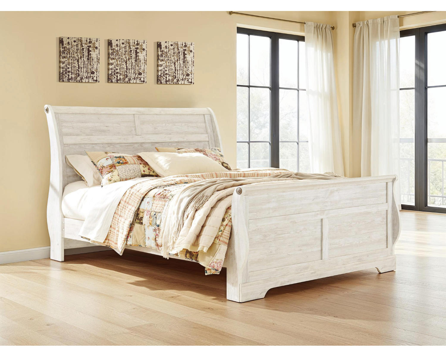 Willowton King Sleigh Bed