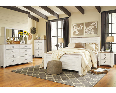 Willowton Queen Panel Bed Set