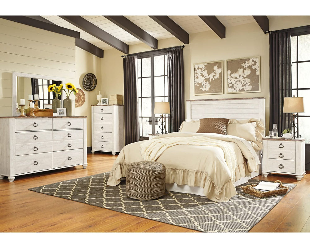 Willowton Queen Panel Headboard