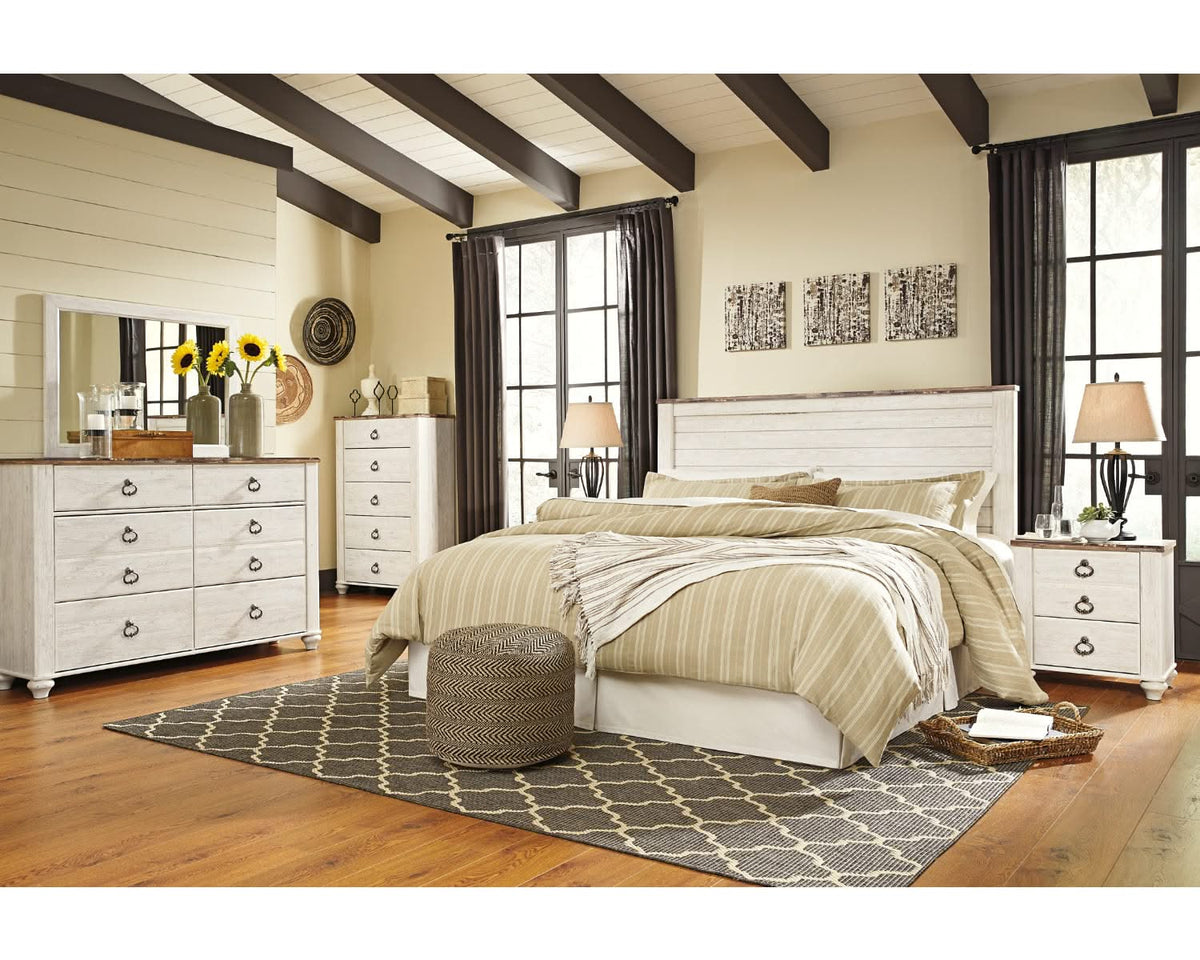 Willowton King/California King Panel Headboard