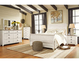 Willowton Queen Sleigh Bed