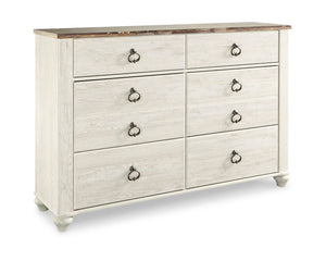 Willowton Twin Panel Bed and Dresser