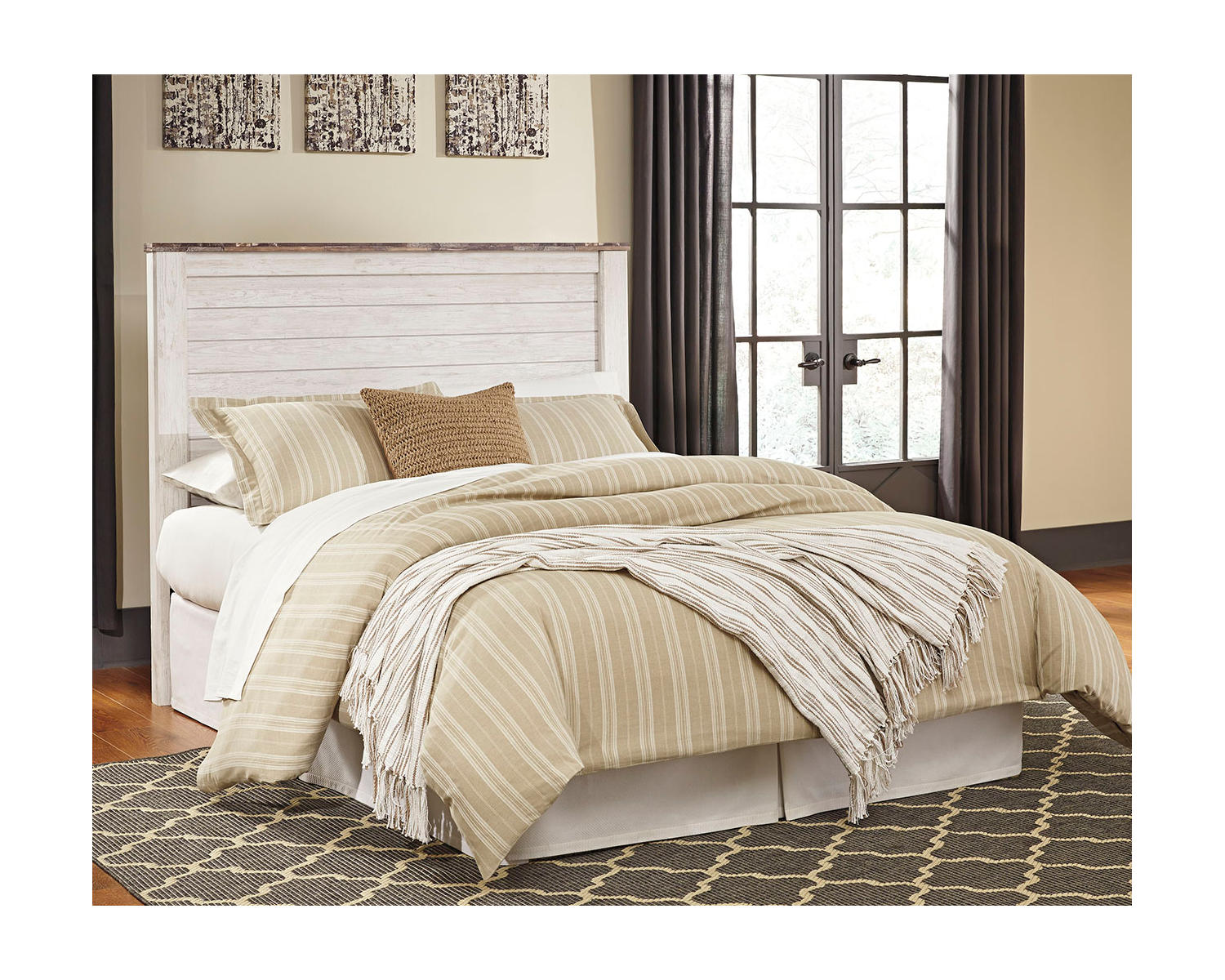 Willowton Queen Panel Headboard