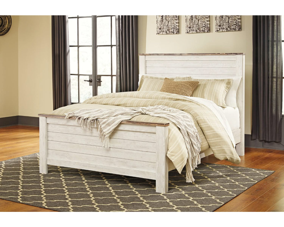 Willowton Queen Panel Bed Set
