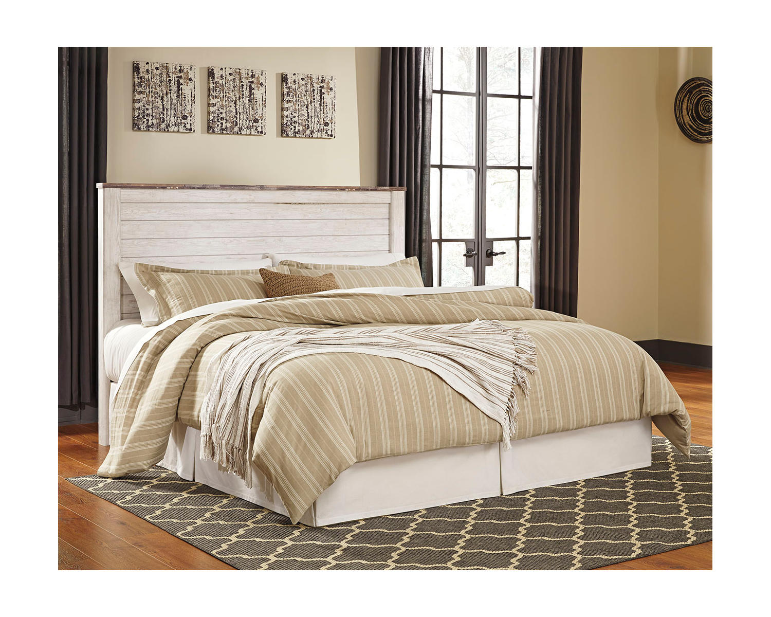 Willowton King/California King Panel Headboard