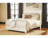 Willowton Queen Sleigh Bed, Dresser and Nightstand