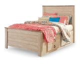 Willowton Full Panel Bed with 2 Storage Drawers