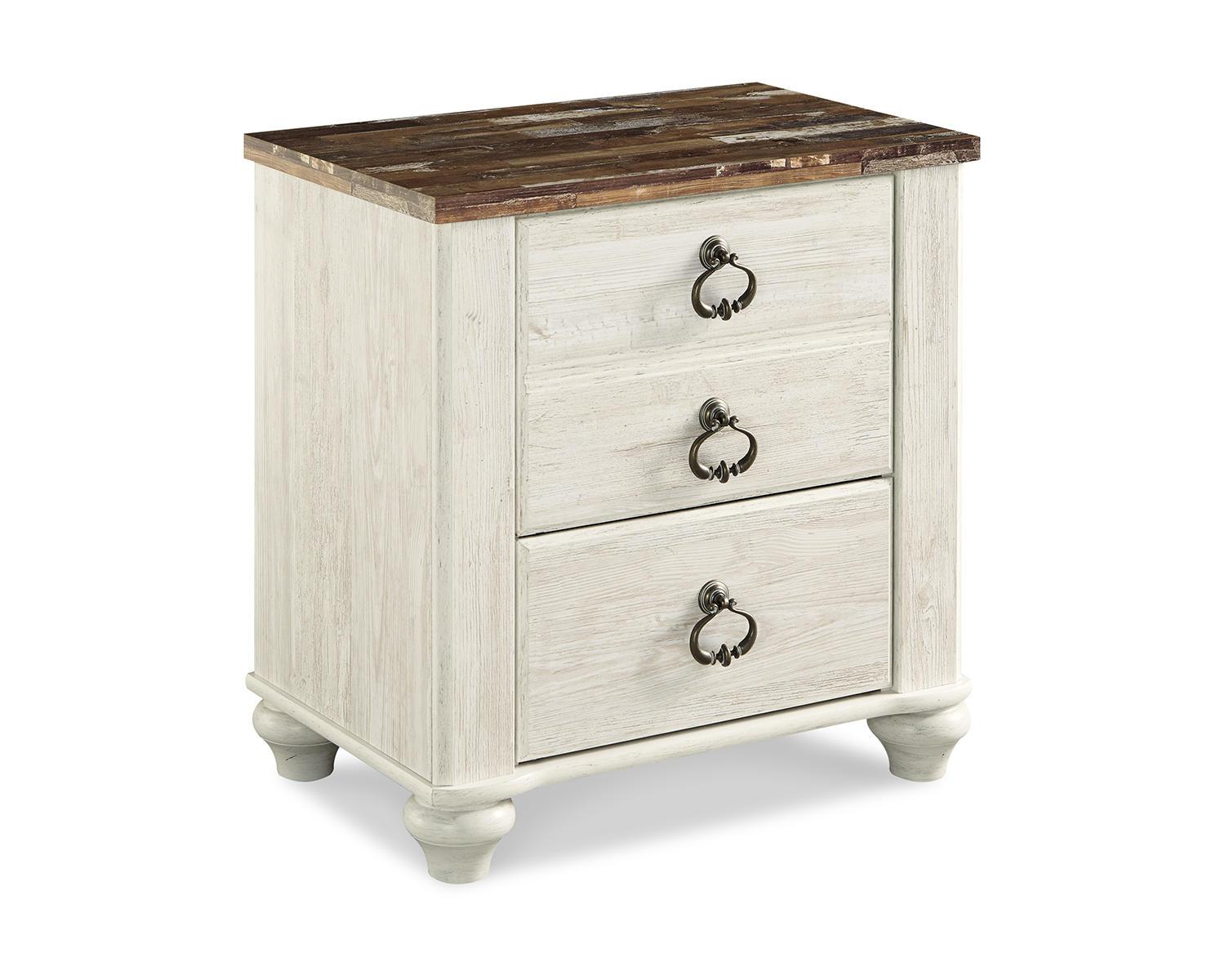 Willowton Dresser and 2 Nightstands