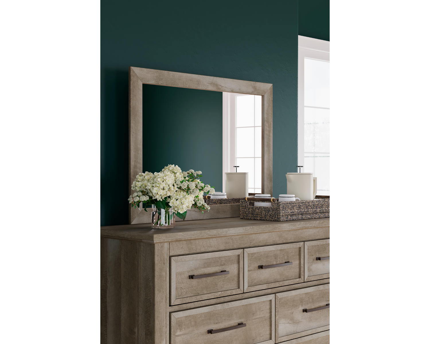Yarbeck Dresser and Mirror