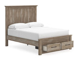 Yarbeck Queen Panel Bed with Storage