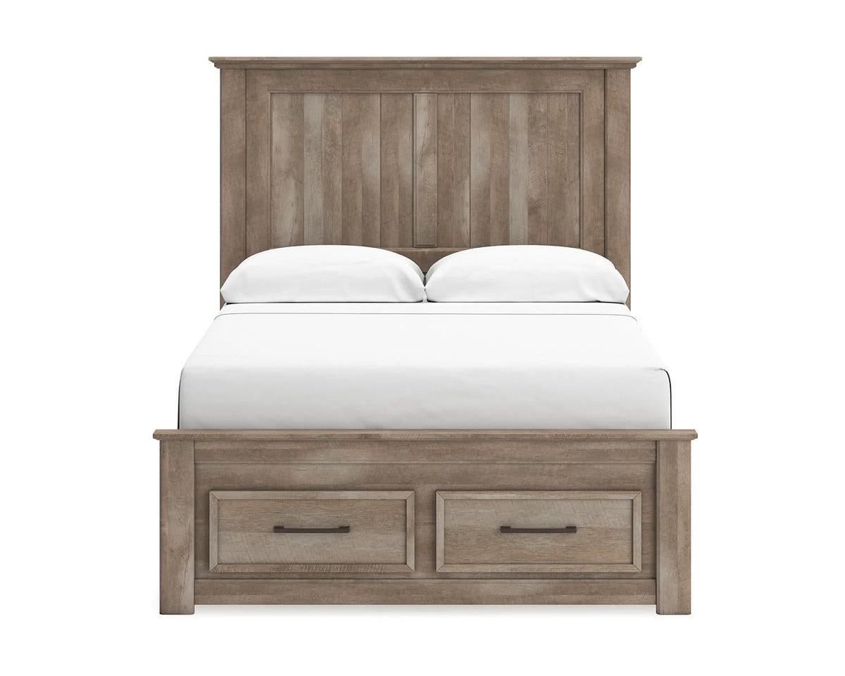 Yarbeck Queen Panel Bed with Storage