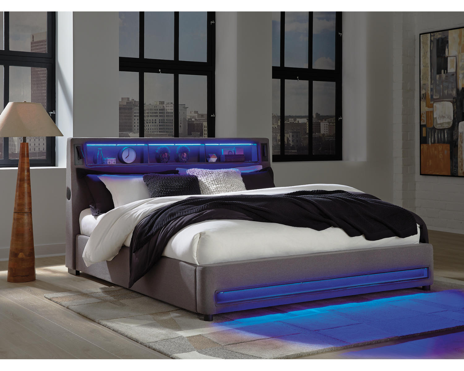 Verishaw King Upholstered Bed