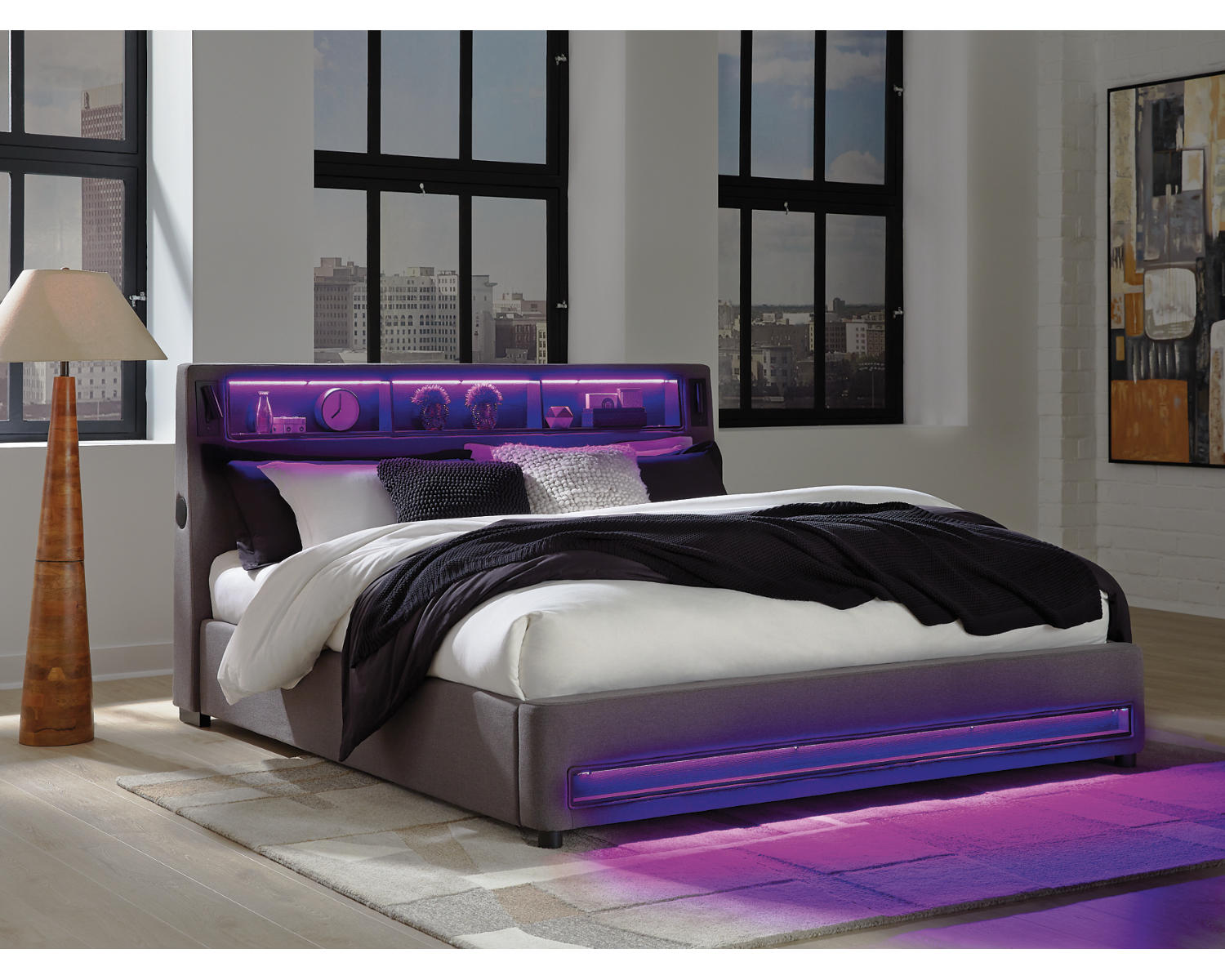Verishaw King Upholstered Bed