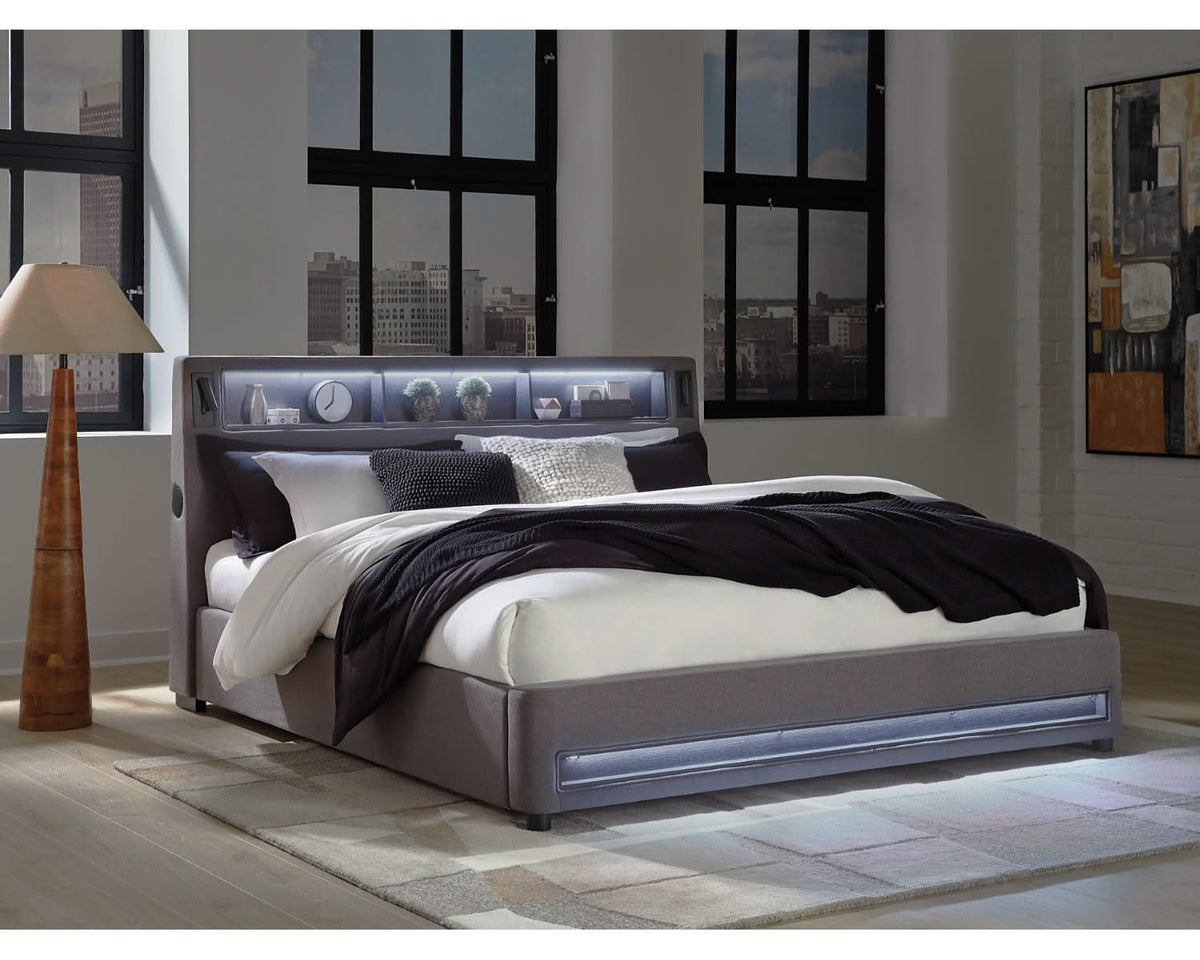 Verishaw King Upholstered Bed