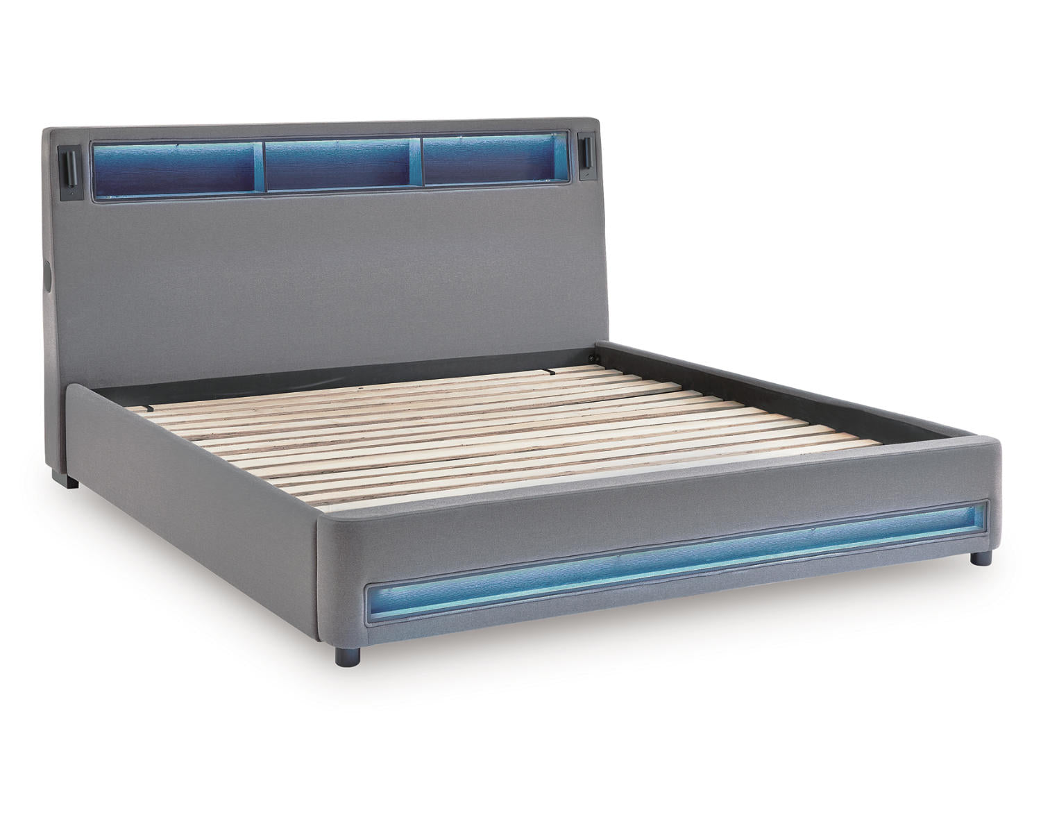 Verishaw California King Upholstered Bed