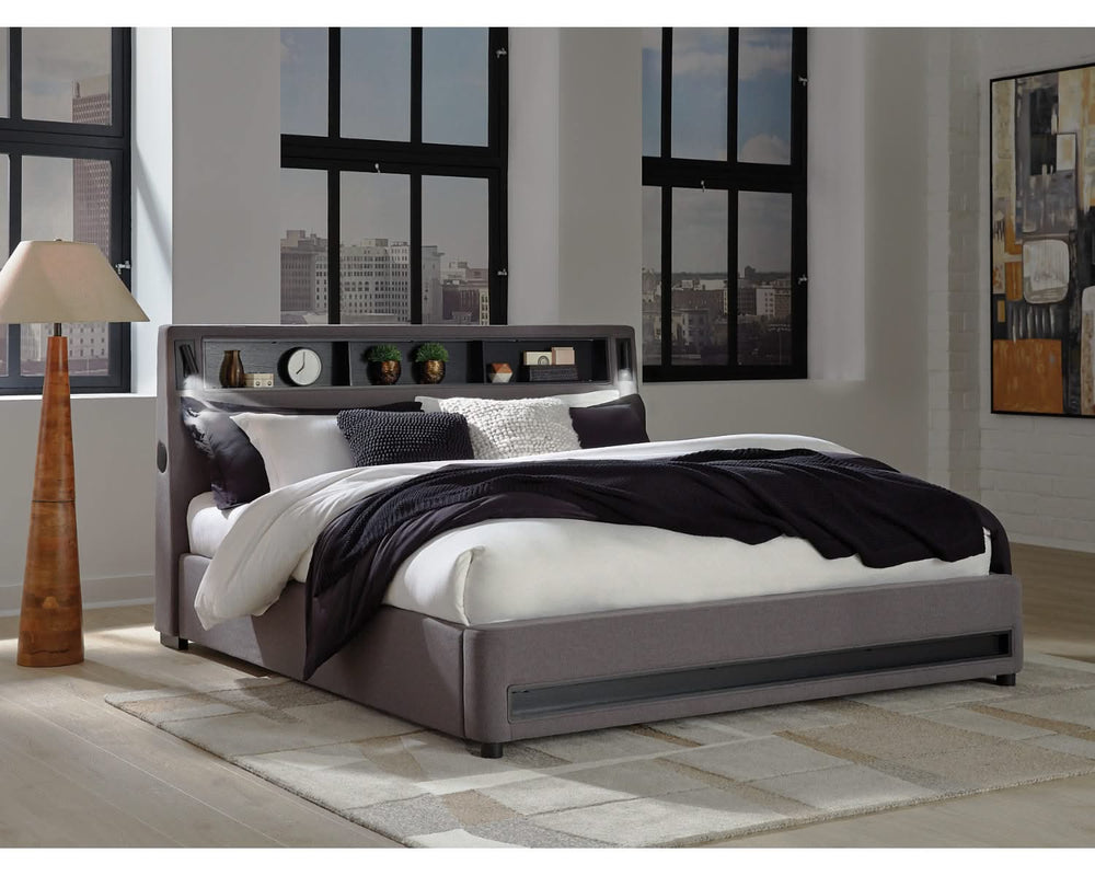 Verishaw King Upholstered Bed