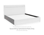 Verishaw Queen/King Upholstered Rails