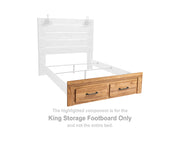 Pasklyn King Storage Footboard