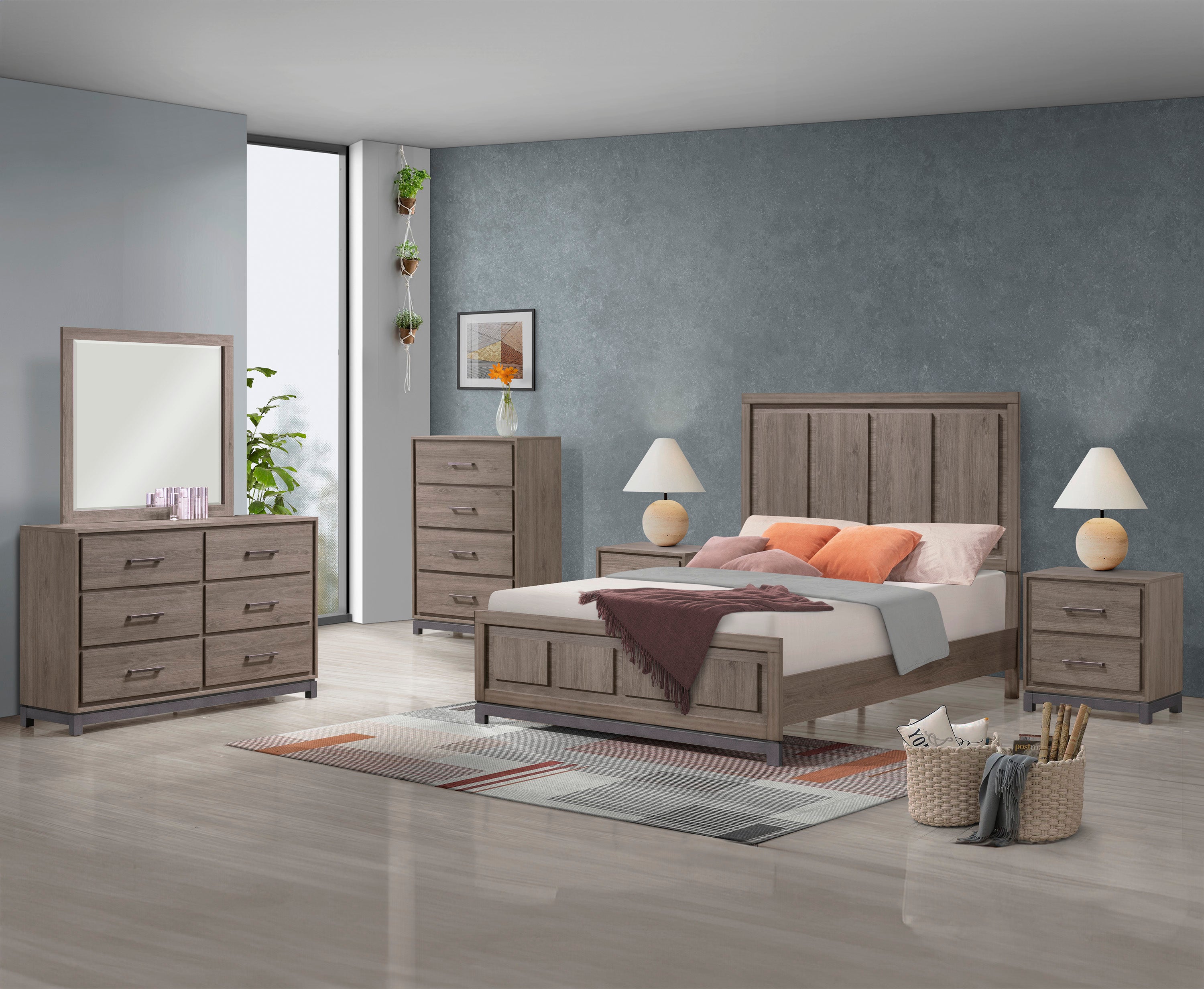 RIVER KING HEADBOARD/FOOTBOARD