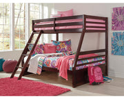 Halanton Twin over Full Bunk Bed with Mattresses