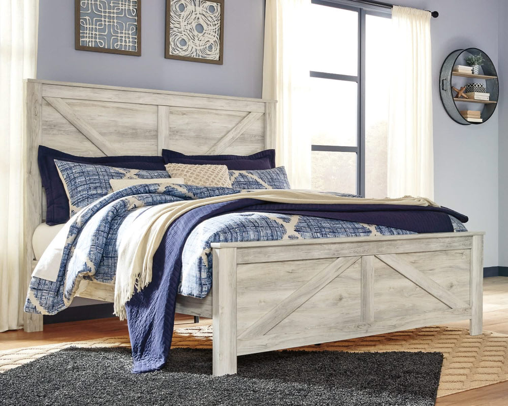 Cama con paneles Bellaby King Crossbuck