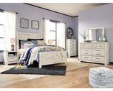 Cama Queen Bellaby con paneles Crossbuck