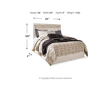 Cabecero con paneles Bellaby Queen