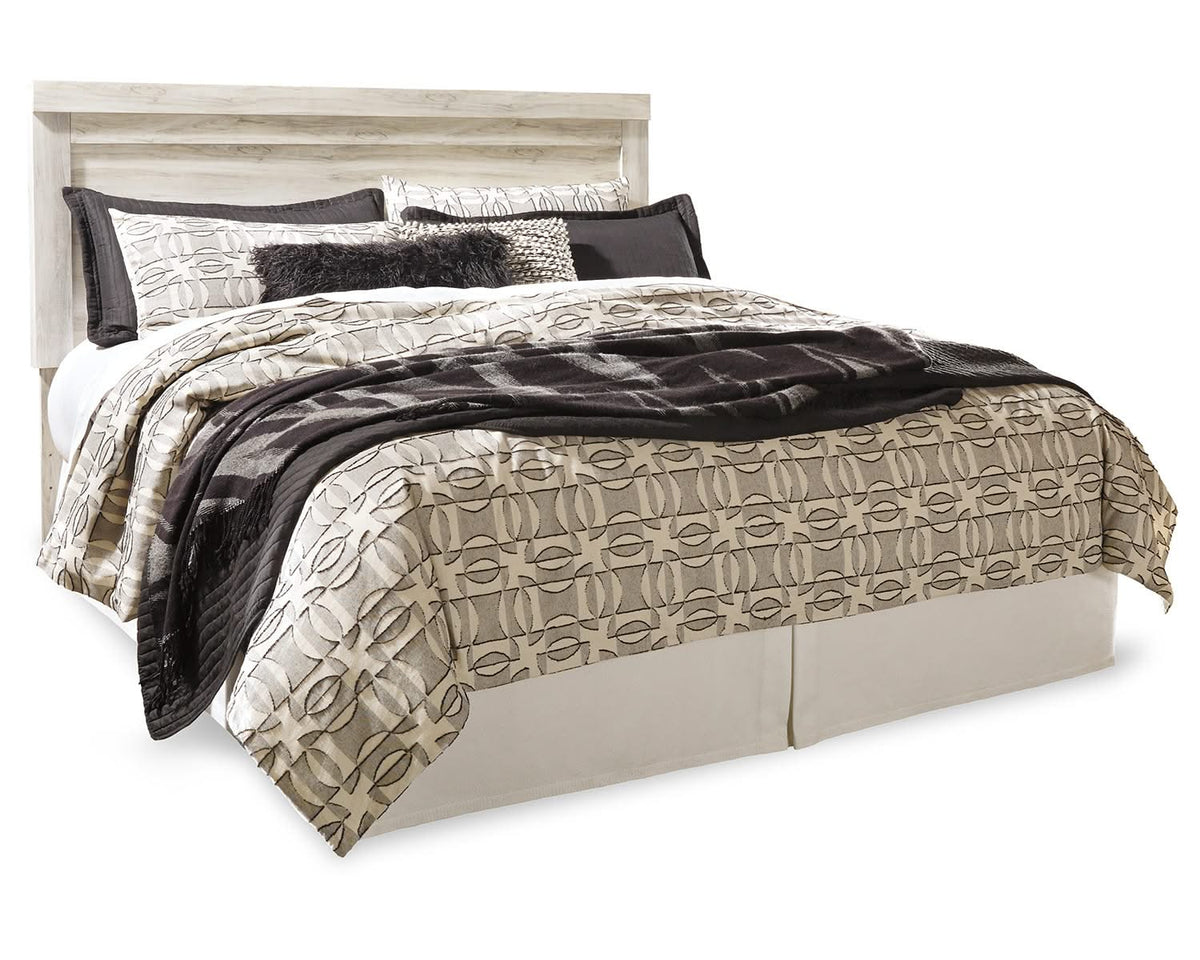 Bellaby King Panel Storage Bed, Dresser, Mirror and Nightstand