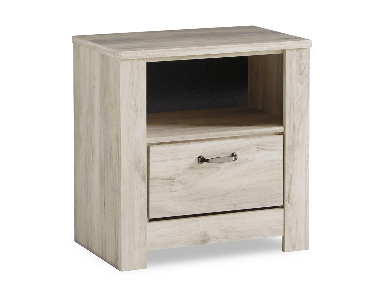 Bellaby King Panel Storage Bed, Dresser, Mirror and 2 Nightstands