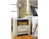 Bellaby King Panel Storage Bed, Dresser, Mirror and 2 Nightstands