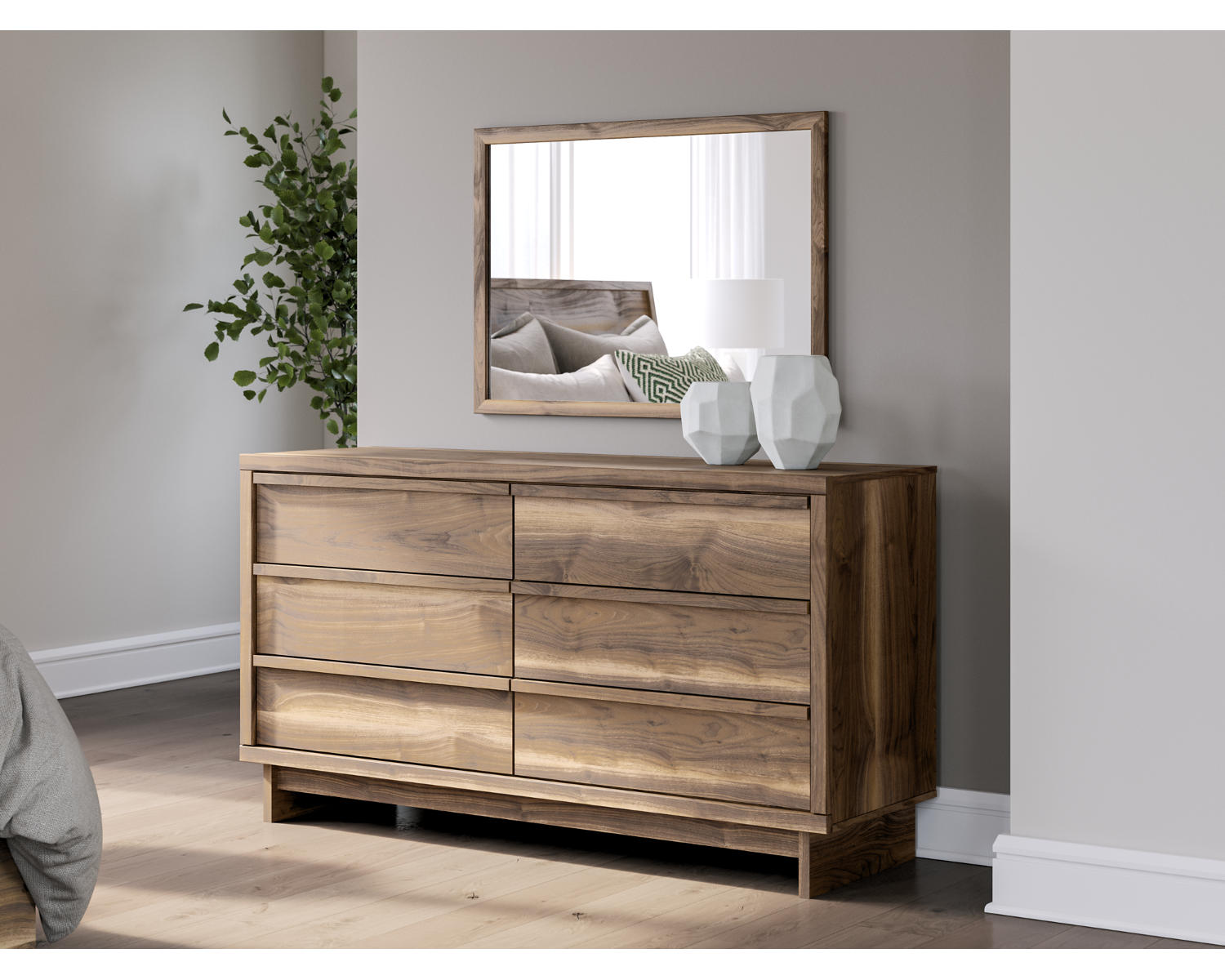 Chirason Dresser and Mirror