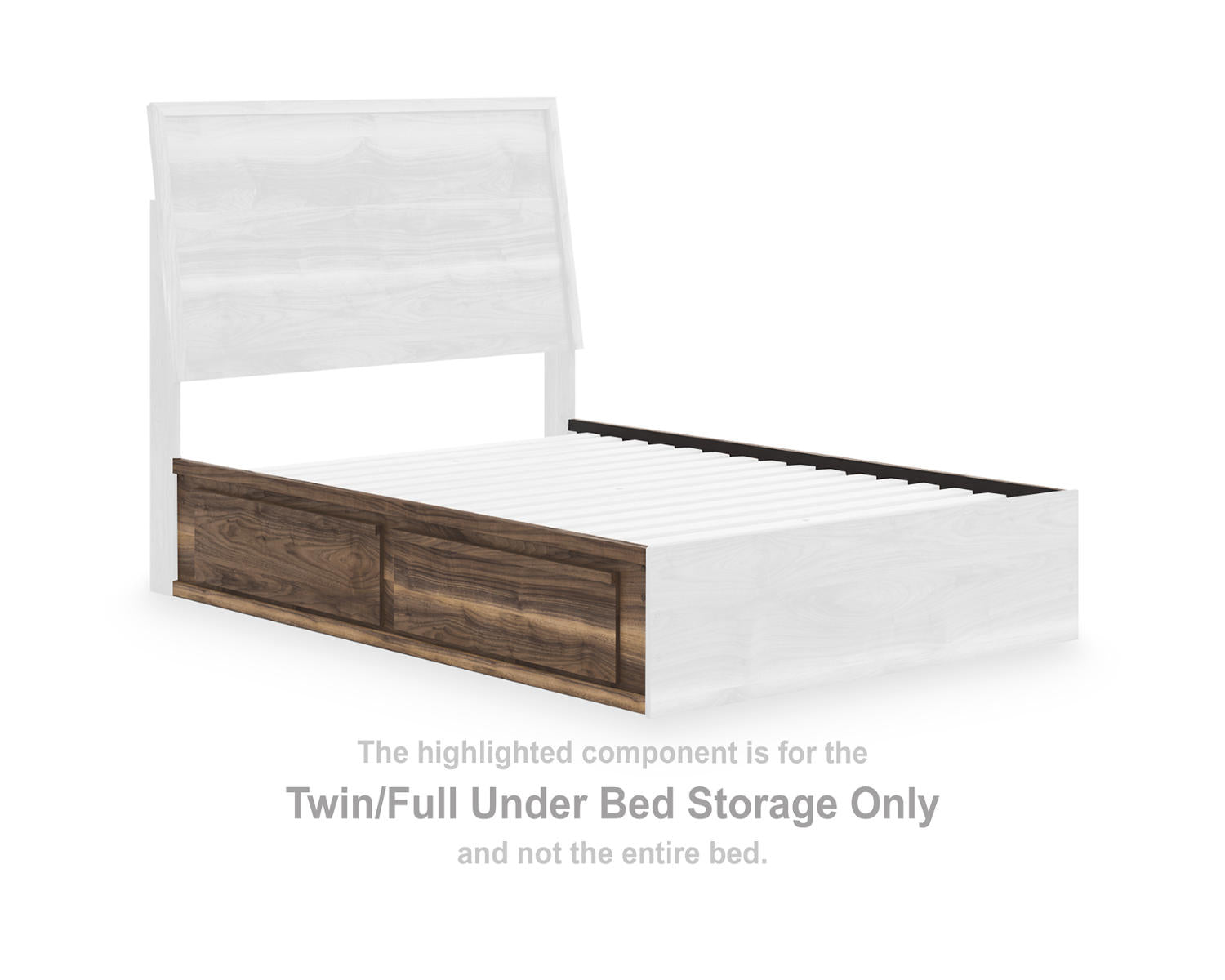 Chirason Twin/Full Under Bed Storage